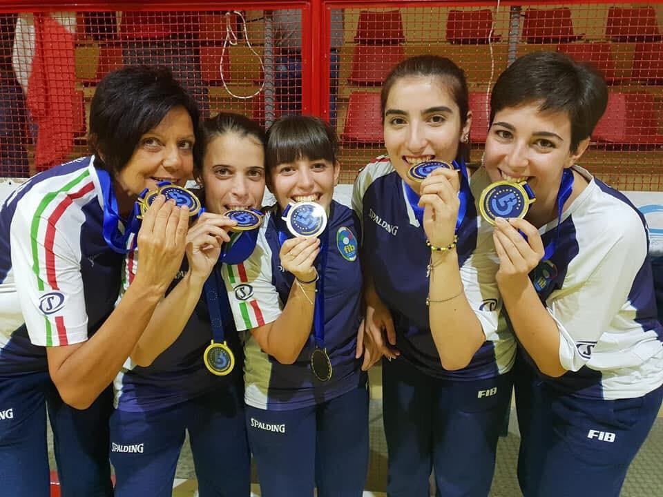 Italy Wins all 3 titles in the European Female Championship 