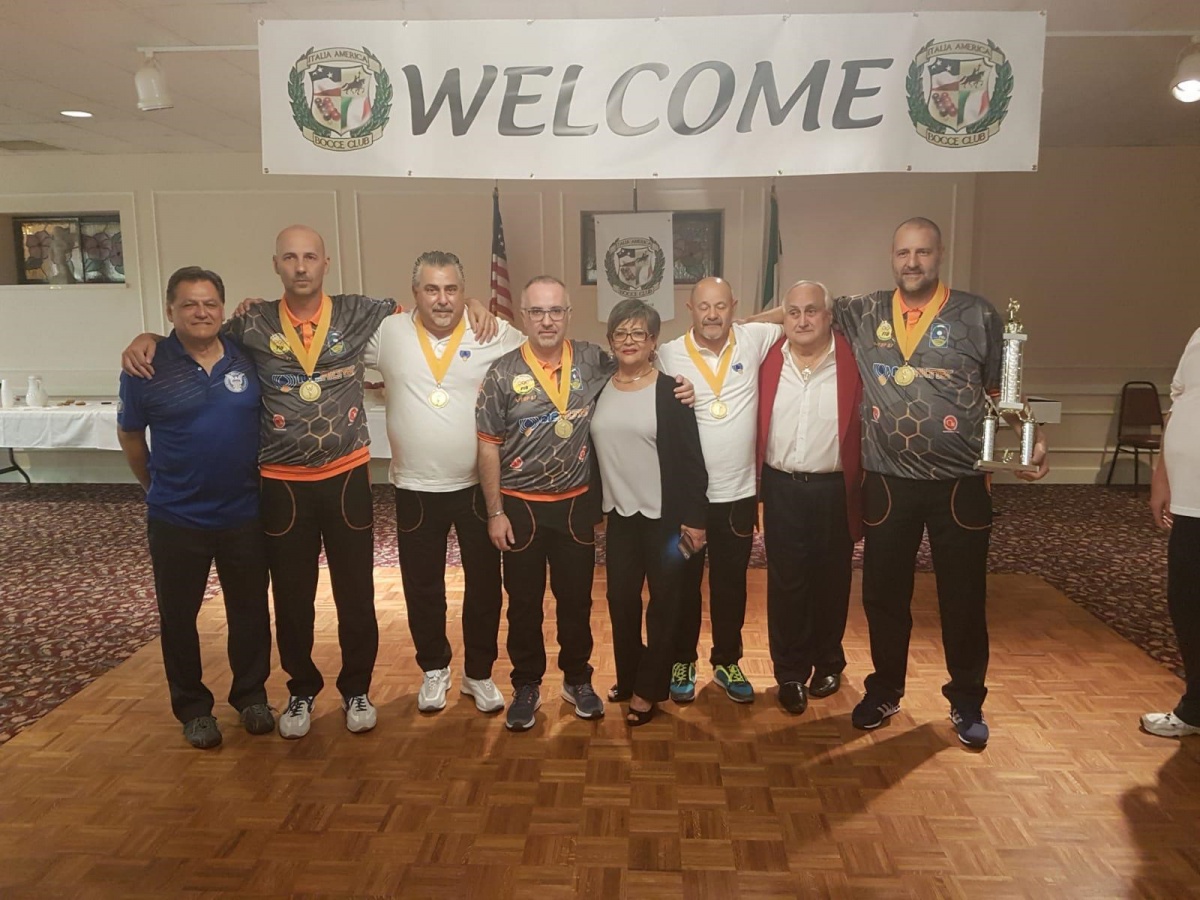 Italian team wins the International Bocce Tournament in USA